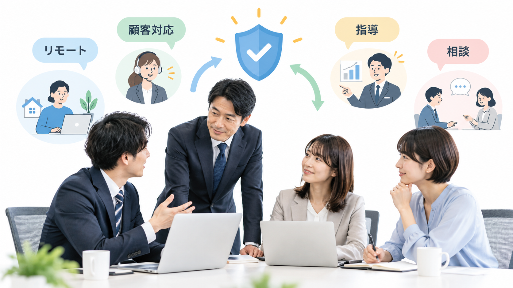 増え続けるハラスメントの名称に戸惑いながらも対話の方法を考える管理職と社員